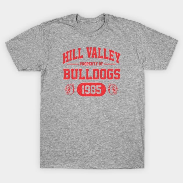 Hill Valley Bulldogs - 1985 T-Shirt by dustbrain